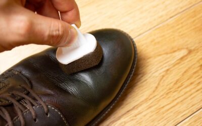 Jak usunąć pastę do butów ze skórzanej powierzchni?